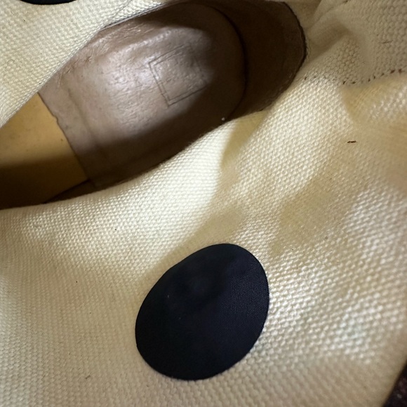 Brown and Cream Frye Leather Ankle Boots - Picture 10 of 10